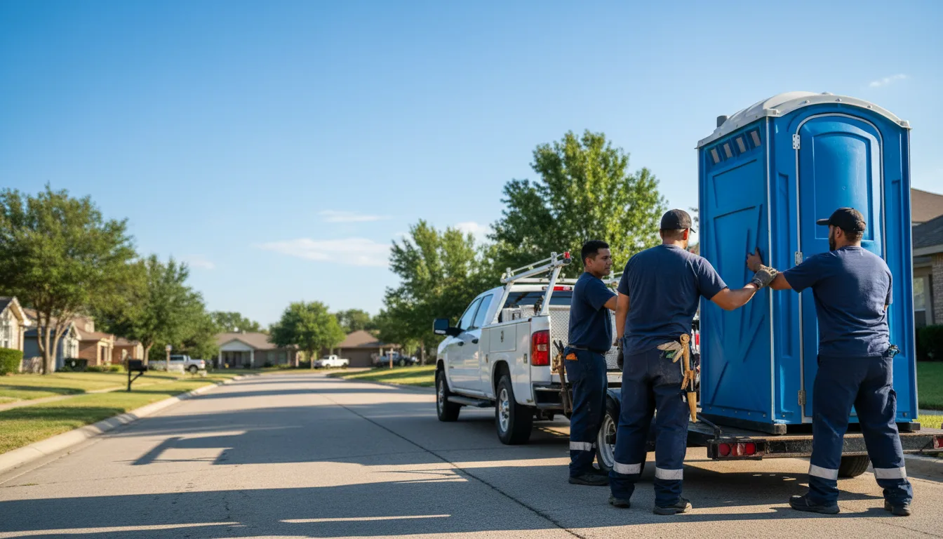 Portable Toilet Rental in Tyrone, OK near me